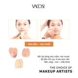 Bông Phấn Ướt Vacosi Tan Nền (2 Cái)