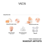 Bông Phấn Ướt Vacosi Hình Tam Giác BP28 (6 Cái)