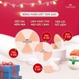 Bông Phấn Ướt Vacosi Hình Tam Giác BP28 (6 Cái)