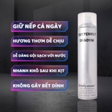 Gôm Xịt Tóc Butterfly Shadow Giữ Nếp Tóc