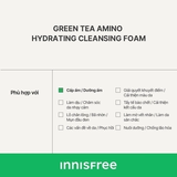 Sữa Rửa Mặt Innisfree Green Tea Amino Hydrating Dưỡng Ẩm Chiết Xuất Trà Xanh 150g (Mới)