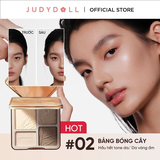 Bảng Highlight Và Tạo Khối Judydoll 4 Màu 9g