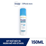 Xịt Khử Mùi EtiaXil Dạng Phun Sương 48H Màu Xanh 150ml