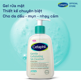 Gel Rửa Mặt Cetaphil Gentle Exfoliating SA Cleanser Sạch Sâu, Tẩy Tế Bào Chết Dịu Nhẹ
