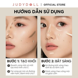 Kem Bắt Sáng & Tạo Khối 2 Đầu JUDYDOLL Liquid Highlighter & Contour Duo Lâu Trôi 4.8g