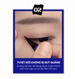 Kẻ Mắt Bbia Never Die Brush Eyeliner (2 màu) 0.4g - #01 Matte Black