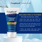 Sữa Rửa Mặt Giảm Mụn Compliment No Problem 200ml