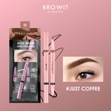 Bút Trang Điểm Mắt Và Mày Browit Duo Brow And Eyeliner 3 Colors 0.35ml+0.2ml