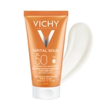 Kem Chống Nắng Vichy Capital Soleil Dry Touch Protective Face Fluid Không Bóng Dầu SPF50 50ml