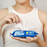 Khăn Ướt Diệt Khuẩn EcoWipes Hương Chanh Sả 60 Tờ