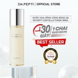 Nước Hoa Hồng Dưỡng Da Căng Bóng Dr.Pepti Centella Toner Ex 180ml