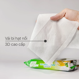 Khăn Ướt Lau Bếp Cao Cấp Hương Chanh Kitchen Ecowipes 42 Tờ
