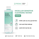 Nước Tẩy Trang Freska Micellar Sensitive Cleansing Water 400ml