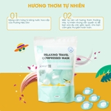 Mặt Nạ Giấy Nén Tiệt Trùng Mềm Mịn Dr.Sera 10 Miếng