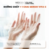 Mặt Nạ Serum x3 Dưỡng Trắng Mờ Thâm Neogen Dermalogy Real Vita C 22% Mask 28g