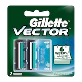 Lưỡi Dao Cạo Râu Gillette Vector Vỉ 2 Cái