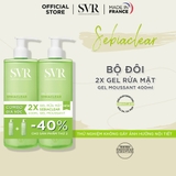 Gel Rửa Mặt SVR Sebiaclear Gel Moussant Không Chứa Xà Phòng Dành Cho Da Dầu Nhạy Cảm