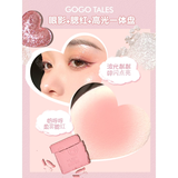 Bảng Phấn Mắt Má 8 Ô Gogo Tales Stick Sweet Heart Powder Blusher 9.5g