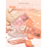 Bảng Phấn Mắt 10 ô Gogo Tales Sweet Misty Eyeshadow Palette 12g