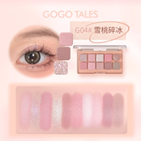 Bảng Phấn Mắt 10 ô Gogo Tales Sweet Misty Eyeshadow Palette 12g