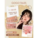 Bảng Phấn Mắt 10 ô Gogo Tales Sweet Misty Eyeshadow Palette 12g