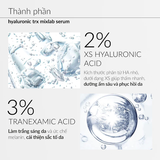 Serum 2% HA + 3% Tranexamic Acid Mờ Nám, Sáng Da Ekseption Hyaluronic TRX 75ml