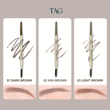 Chì Kẻ Chân Mày Mềm Mịn Lâu Trôi Kháng Nước TAG Slim Brow Pencil 0.06g