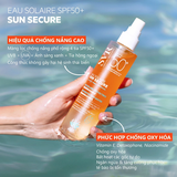 Xịt Chống Nắng SVR Sun Secure Eau Solaire SPF50+ Cho Mặt Và Toàn Thân 200ml