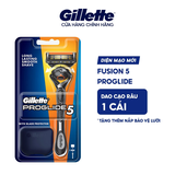 Dao Cạo Râu Gillette Fusion Proglide 5 - Hộp 1 Cán 1 Lưỡi