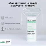 Bông Tẩy Trang Cao Cấp La Soiree Premium Cotton
