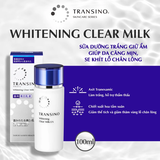 Sữa Dưỡng Trắng Da Transino Whitening Clear Milk EX 100ml