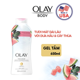 Sữa Tắm Olay Dưỡng Da Nhiều Mùi Hương 650ml