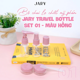 Bộ Chiết Mỹ Phẩm 6 Món Chai Lọ Jary Travel Bottles Set
