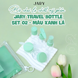 Bộ Chiết Mỹ Phẩm 6 Món Chai Lọ Jary Travel Bottles Set