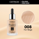 Kem Nền Catrice HD 24H HD Liquid Coverage Foundation 30ml