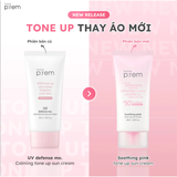 Kem Chống Nắng Make P:rem Soothing Pink Tone Up Sun Cream Nâng Tone SPF 50+ PA++++ 50ml