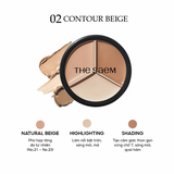 Che Khuyết Điểm Triệc Sắc The Saem Cover Perfection Triple Pot Concealer