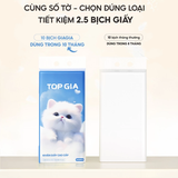 Khăn Giấy Rút Top Gia Gia Đình Mềm Mịn Treo Tường 1000 Tờ (Thùng 10 Gói)