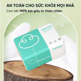 Khăn Giấy Rút Top Gia 3 Màu Mềm Mịn 300 Tờ (Thùng 30 Gói)