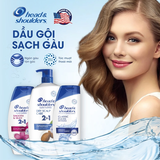 Dầu Gội Và Xả 2in1 Sạch Gàu Head&Shoulders Mỹ Sạch Sâu 370ml