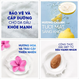 Dầu Gội Và Xả 2in1 Sạch Gàu Head&Shoulders Mỹ Sạch Sâu 370ml