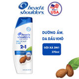 Dầu Gội Và Xả 2in1 Sạch Gàu Head&Shoulders Mỹ Sạch Sâu 370ml