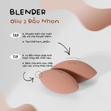 Set 3 Bông Phấn Đa Diện Vacosi Versatile Makeup Blender - BP42