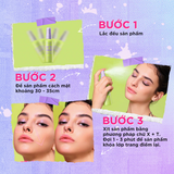 Xịt Khóa Makeup Nền Dazzle Me Setting Spray Dewy Fix Cố Định Trang Điểm Lâu Trôi Cấp Ẩm 60ml