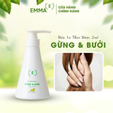 Dầu Xả Thảo Dược Emma Gừng & Bưởi Giảm Gãy Rụng Và Phục Hồi Tóc