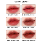 Son Vỏ Bạc Kem Lì Mềm Mịn, Lâu Trôi Merzy The Glam Mellow Tint 4g