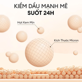 Kem Nền Colorkey Dạng Lỏng Cho Lớp Trang Điểm Lì Mỏng Nhẹ và Lâu Trôi 30g