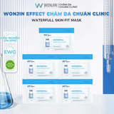 Hộp 5 Mặt Nạ Giúp Giảm Sưng Viêm Mụn WonJin Waterfull Skin Fit Mask 27g x5 Miếng