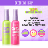 Xịt Khóa Makeup Nền Dazzle Me Setting Spray Dewy Fix Cố Định Trang Điểm Lâu Trôi Cấp Ẩm 60ml