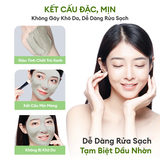 Mặt Nạ Bùn Colorkey Luminous Green Tea Purifying Clay Mask Trà Xanh Cho Da Dầu Mụn 60g